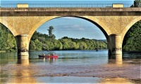 Canoeing on the Dordogne