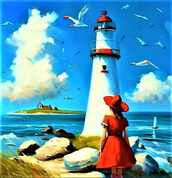 Solve Lighthouse Jigsaw Puzzle Online With 64 Pieces