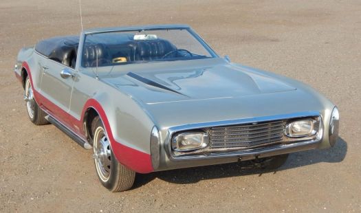 Solve 1967 Oldsmobile Toronado 2 seat roadster by Barris for Mannix TV ...