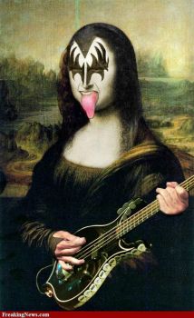 Mona Lisa   ~   Kiss's Gene Simmons