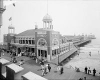 Steel Pier circa 1920
