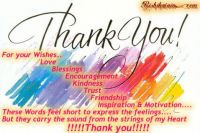 To all who stood by me... Thank you, my good friends!