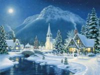 beautyful christmas village