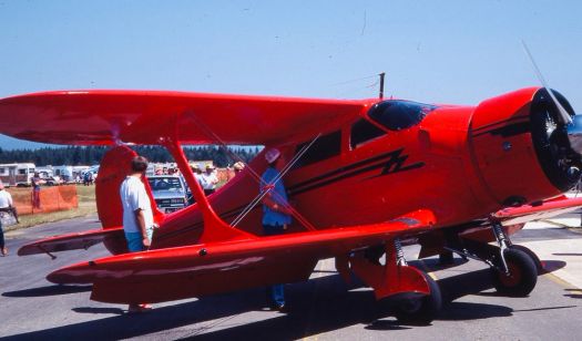 Red Beechcraft Staggerwing