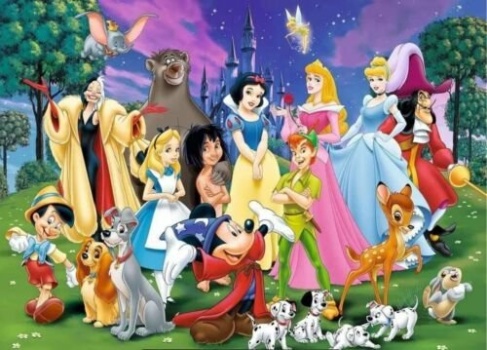 Solve Disney Favorites Characters jigsaw puzzle online with 48 pieces