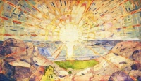 The Sun by Edvard Munch (1909)