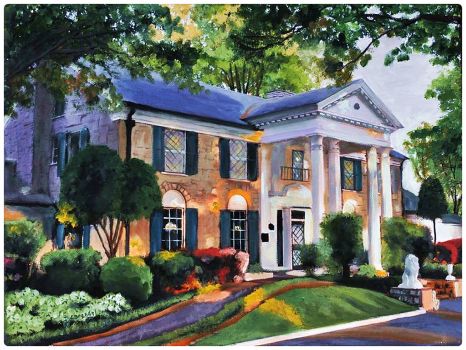 Solve Elvis Presley Graceland Home Jigsaw Puzzle Online With 63 Pieces