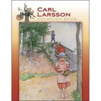 Carl Larsson, Swedish Artist Coloring Book  1917 'By the Cellar"