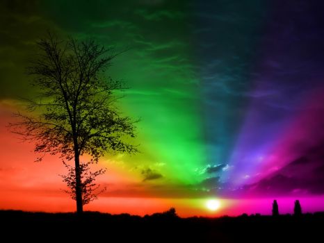 Rainbow Sunset