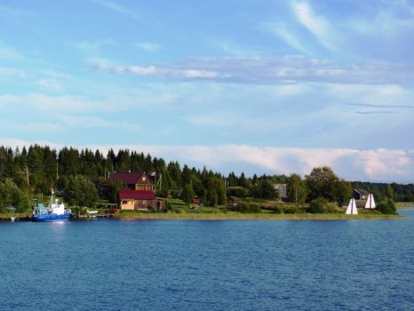 Lake Ladoga Russia