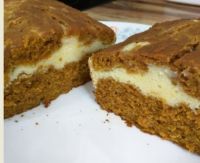 cream cheese filled pumpkin bread