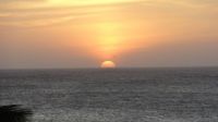 sunset in Aruba