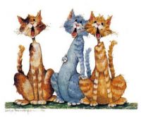 -funny-cats-watercolor-art