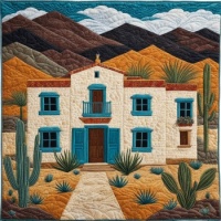 Adobe dwelling