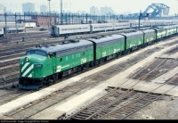 BN 744 Officer's Train