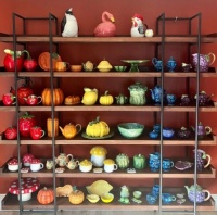 Once upon a shelf with fruit and veggies