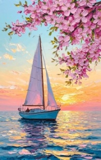 Sailing Home as the Sun Sets....