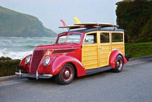 Woody Surfer Wagon....