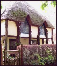 Thatched cottage in Cockington, Devon