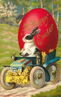 vintage Easter bunny