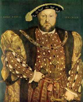 Henry VIII the younger by Holbein