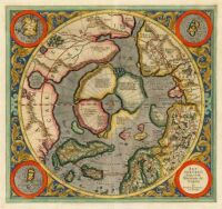 Map of the North Pole 1595