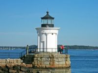 Maine Lighthouses: Bug Light, Portland Breakwater