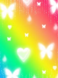 butterflies and hearts