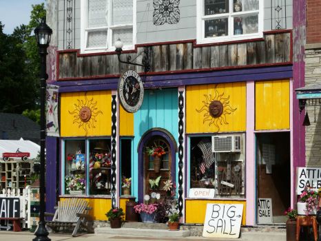 Solve Antiques Shop - Pellston, Michigan jigsaw puzzle online with 540 ...