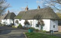 Thatched cottages, Rattlesden