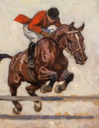 Carl Franz Bauer (Austrian, 1879–1954), Jockey