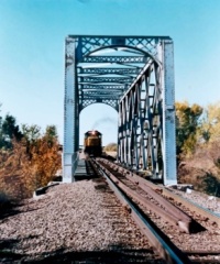 Union Pacific train at Hays, Kansas