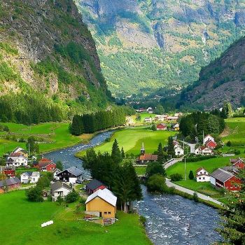 Flåm Valley, Aurland – Norway.