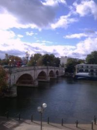 Kingston Bridge looking upstream....For SandiT and elf75