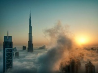 Dubai fogscape