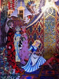 cinderella mural- ugly stepsisters