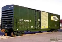 B C Rail boxcar