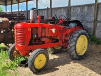 Tractor display at the Brownvale Museum