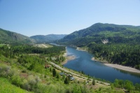 Columbia River at Trail Airport