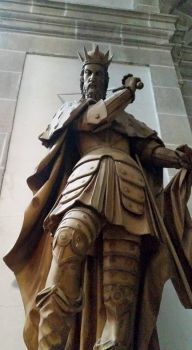 St Maurus Abbey statue