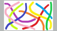 Colored stripes