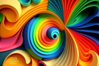 Rainbow splash 🌈
