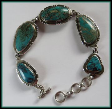 Turquoise bracelet - Native Indian