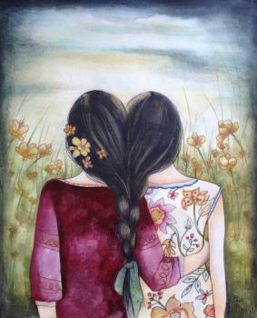 two sisters by  claudia tremblay