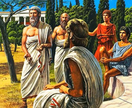 ANCIENT GREECE - THE SCHOOL OF PLATO