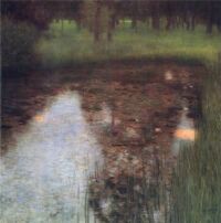 Klimt's Calmimg Pond