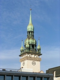 věž brněnské radnice