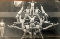Gymnastics troupe 1920s