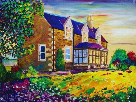 Corrachie Farm House in Avoch by Sarah Dunton