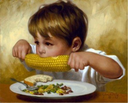 Corn Cob Boy by Jim Daly